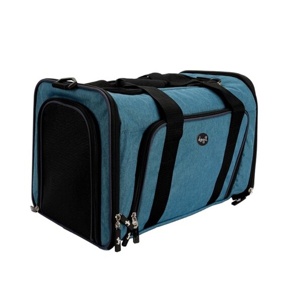 DOGIT EXPLORER SOFT CARRIER EXPANDABLE CARRY BAG Dog or Cat - Picture 1 of 3